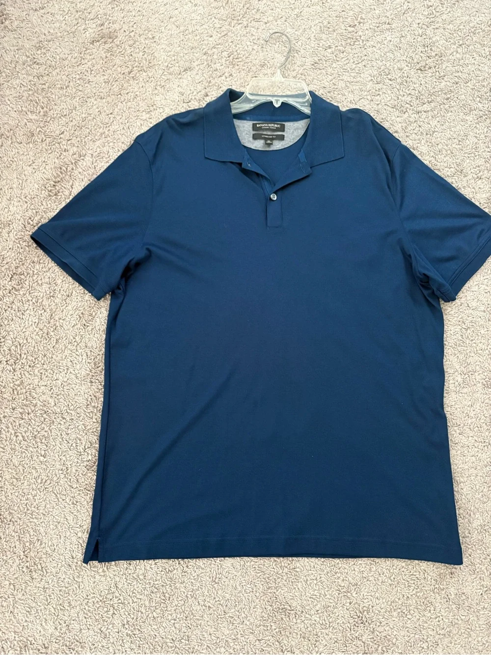 Banana Republic Men's Navy Performance Polo